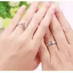 Ensemble de Bagues Chics pour Couple