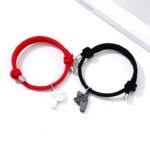 Bracelets en Perles Blanche Et Noire pour Couple (Copie)