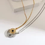 Collier Lune et Soleil pour Couple