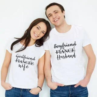 T-shirt Noir pour Couple King et Queen (Copie)