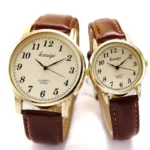 Montres de Luxe Marron pour Couples