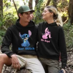 Sweat Noir pour Duo Décontracté (Copie)